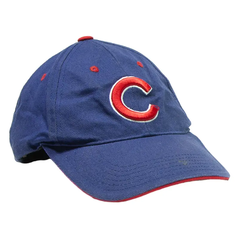MLB Cubs Mens Baseball Cap Blue ONE SIZE