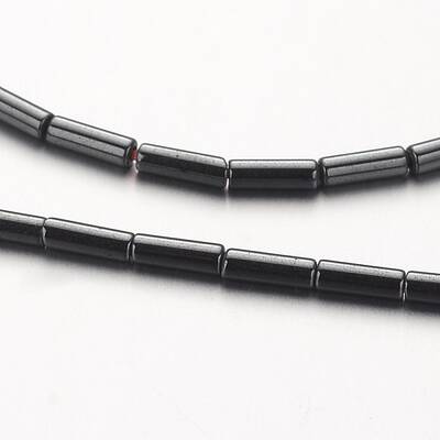 Non-magnetic Synthetic Hematite Bead Strands