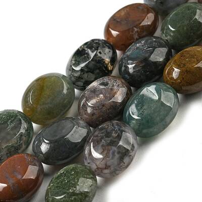 Natural Indian Agate Beads Strands