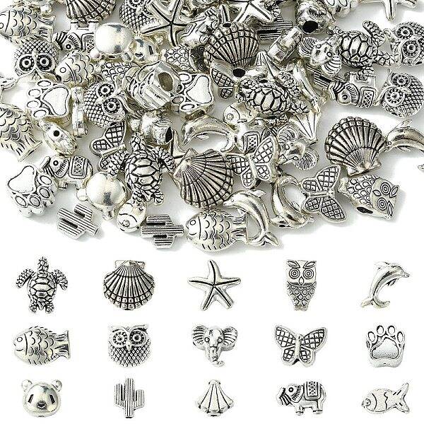 Tibetan Style Alloy Beads