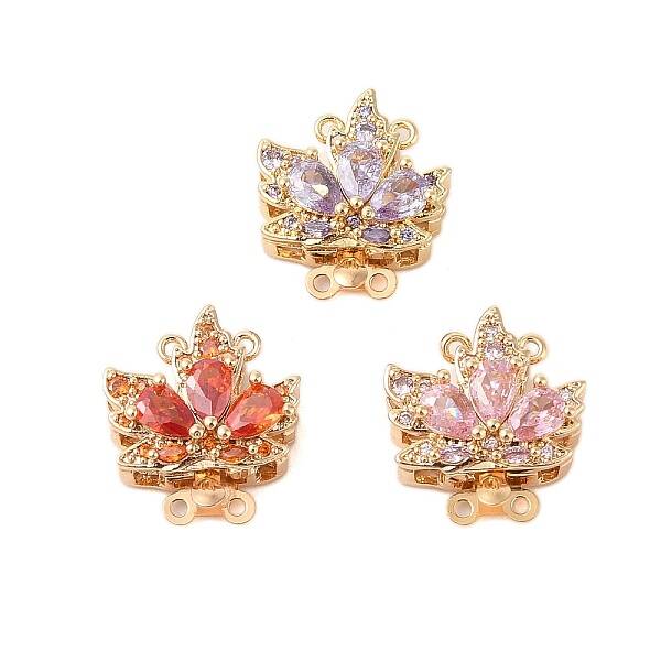 Brass Micro Pave Cubic Zirconia Box Clasps