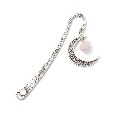 Natural Rose Quartz Raw Beads Bookmarks