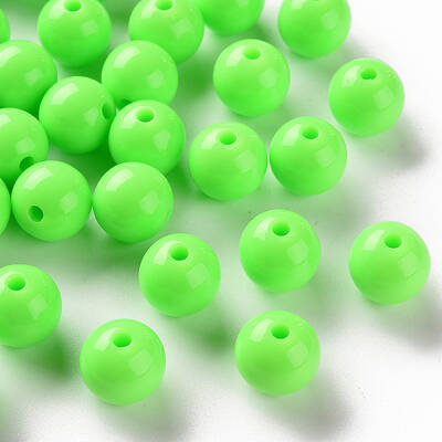 Opaque Acrylic Beads