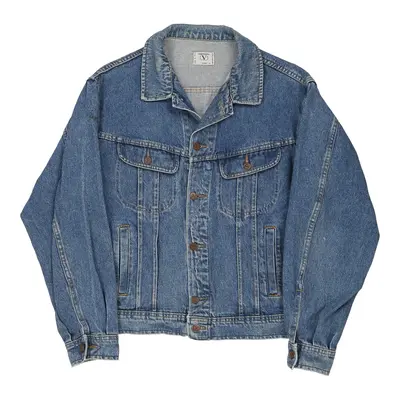 Valentino Denim Jacket - Large Blue Cotton