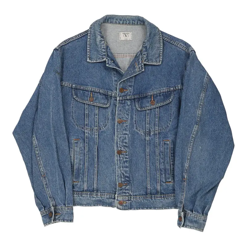 Valentino Denim Jacket - Large Blue Cotton
