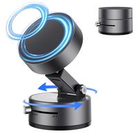 Upgraded Vacuum Magnetic Suction Phone Mount, Magnetic Car Phone Holder, ideal for Car/Gym/Mirror/Shower/Smooth Surface, 360...