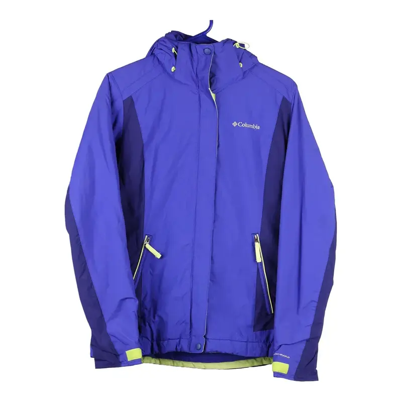 Columbia Jacket - Small Purple Polyester