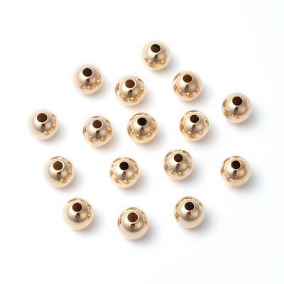 Yellow Gold Filled Beads