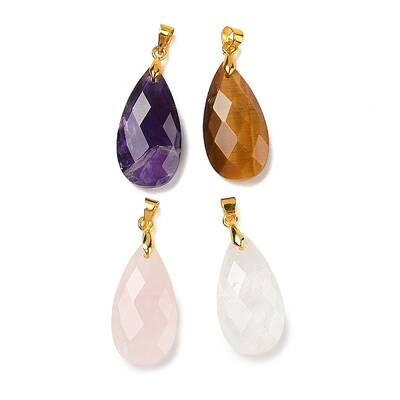 Natural Mixed Gemstone Pendants