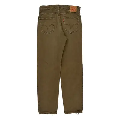 550 Levis Jeans - 34W 33L Brown Cotton | Size: 34″ waist