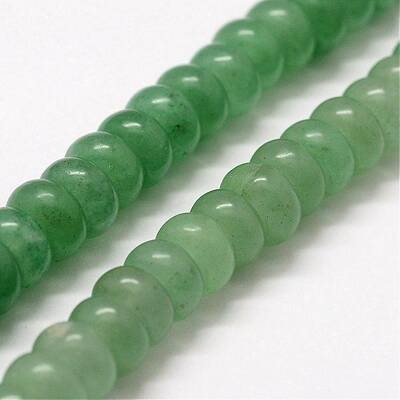 Natural Green Aventurine Bead Strands