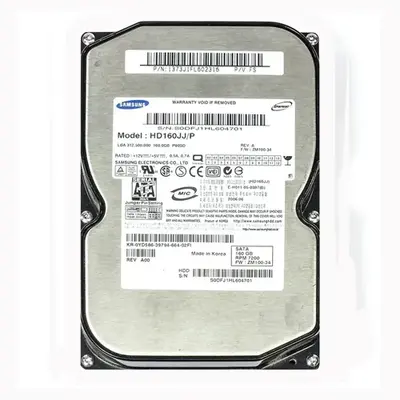 HD160JJ/P Samsung Spinpoint P80SD 160GB 7200RPM SATA 3Gb/s 8MB Cache 3.5-Inch Hard Drive