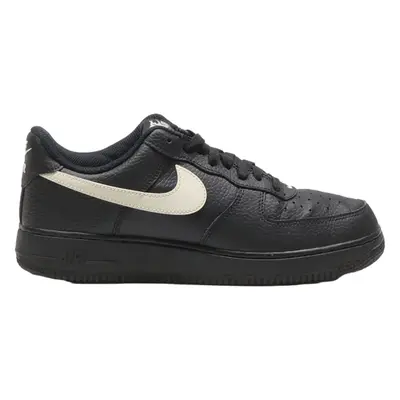 NIKE Air Force 1 2017 Sneaker Trainers Black Leather Mens UK 7.5