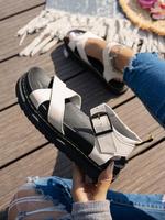 Women's Fashionable Solid Color Platform Sandals, Casual Versatile Sling Sandals for Summer, Lightweight Breathable Comfortab...