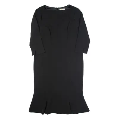 BODEN Womens Mermaid Dress Black Long Sleeve Long UK 18