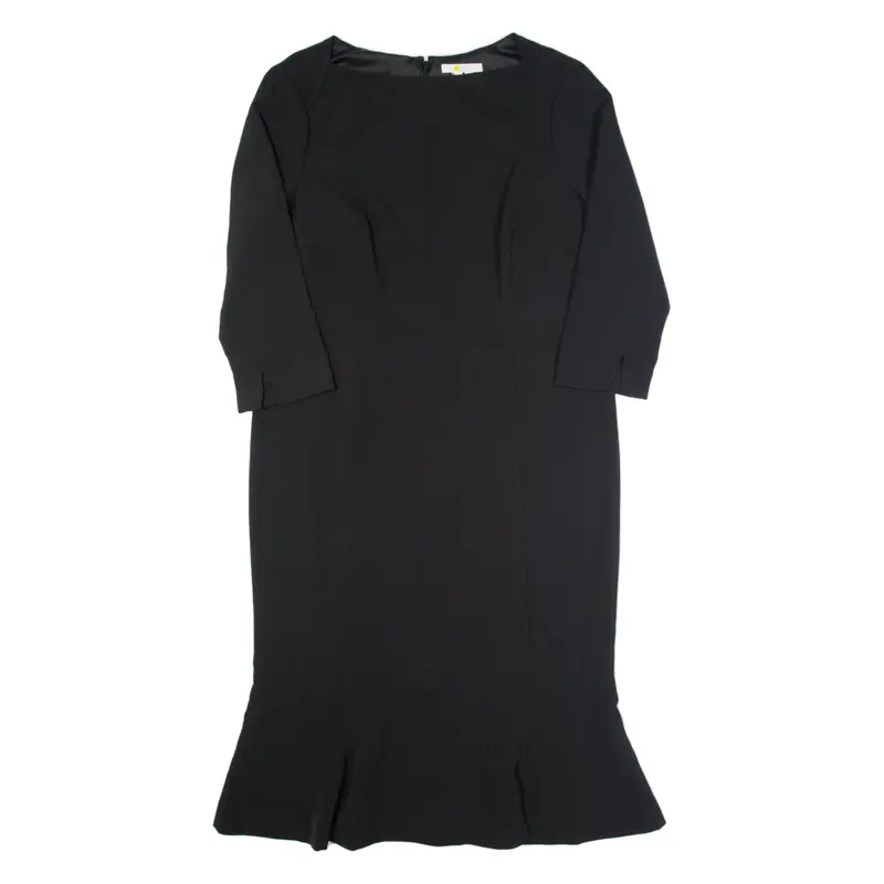 BODEN Womens Mermaid Dress Black Long Sleeve Long UK 18
