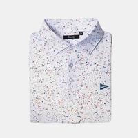 Breezygolf The USA Splatter Polo