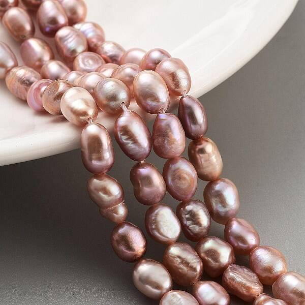 Natural Cultured Freshwater Pearl Beads Strands