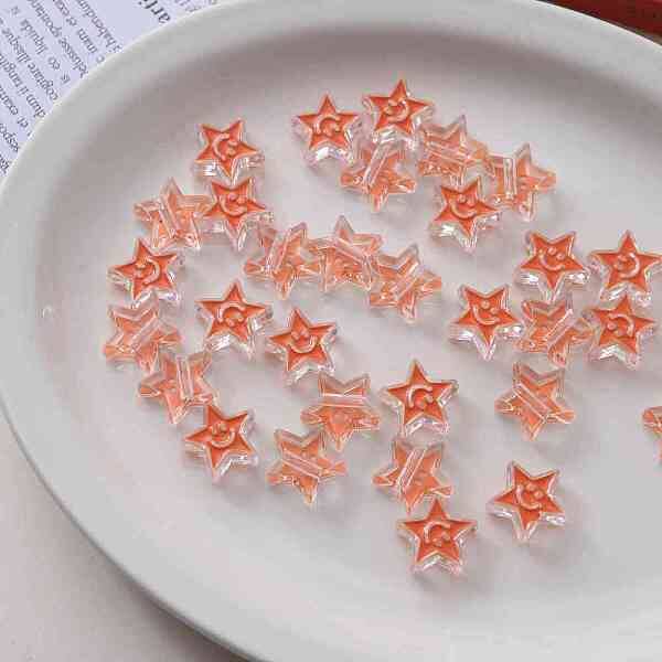 Acrylic Enamel Beads