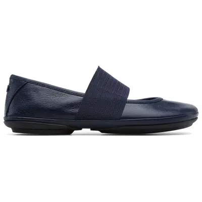 Camper Right Nina 21595 Leather Women's Slip On Shoes - Blue - Size:US 7 Women