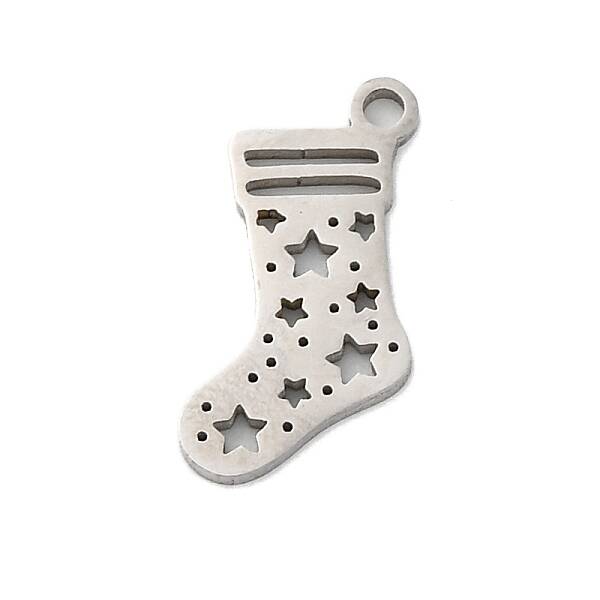 Anti-Tarnish Christmas 201 Stainless Steel Pendants