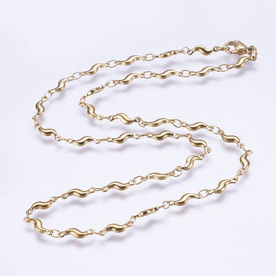 304 Stainless Steel Chain Necklaces