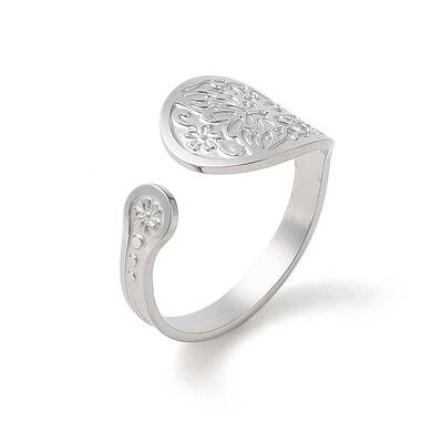 Non-Tarnish 304 Stainless Steel Cuff Rings