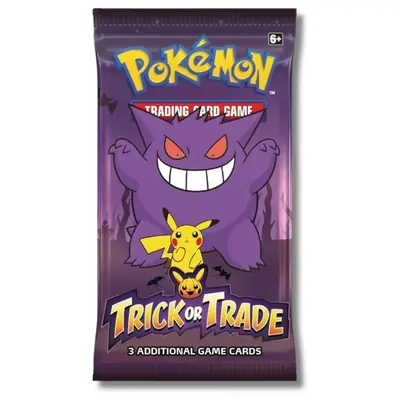 Pikachu Promo - Pokemon Trick Or Trade Booster Pack