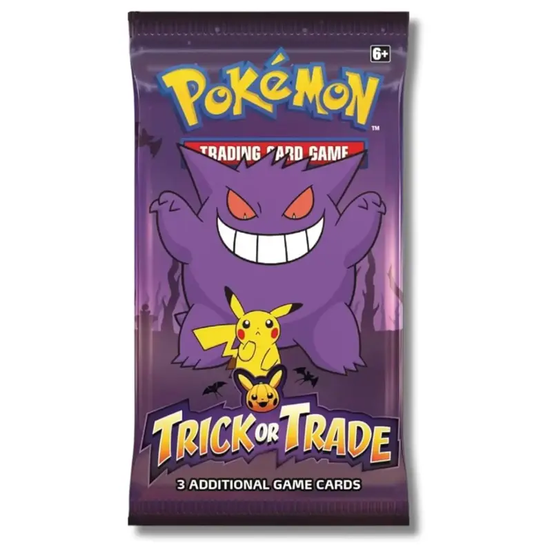 Pikachu Promo - Pokemon Trick Or Trade Booster Pack
