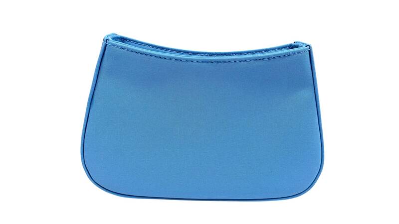 Lanvin, Lanvin, fabric bag, cosmetics, turquoise, women, small