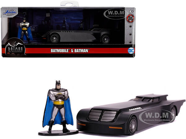 Batmobile with Diecast Batman Figurine \