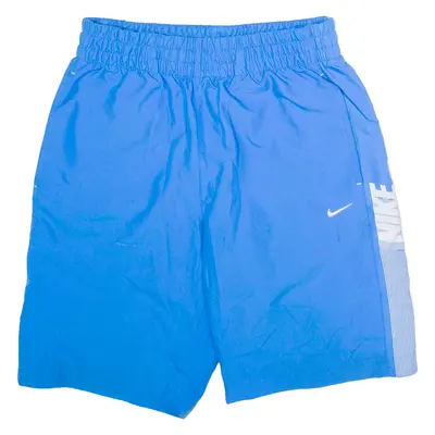 NIKE Mesh Lined Mens Swimming Shorts Blue M W28