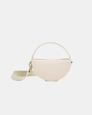 ?? The ONE Corn Leather Bag | Color: Caramel x Tan