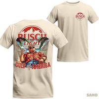 Vintage Busch Light T-Shirt, Gulf of America Beer Tee, Relaxed Fit Unisex Shirt for Beer Lovers, Perfect for Menswear and Wom...