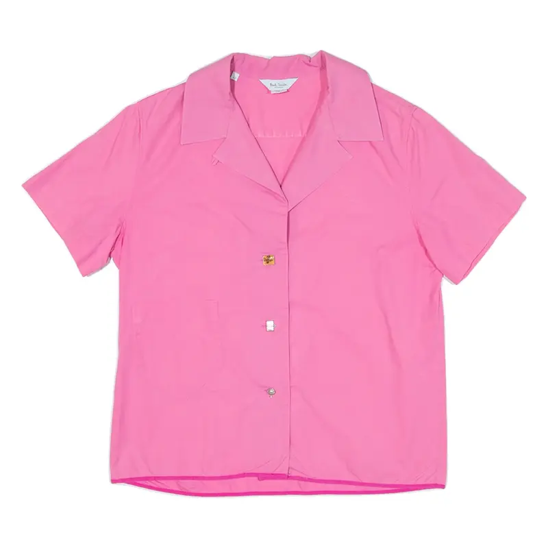 PAUL SMITH Womens Plain Shirt Pink S