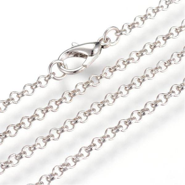 Iron Rolo Chains Necklace Making