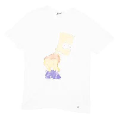 LEGEND Bart Simpson Mens T-Shirt White M