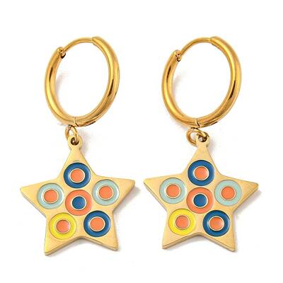 304 Stainless Steel Hoop Earrings