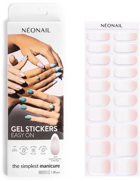 NEONAIL Easy On Gel Nail Stickers Color M09 20pcs