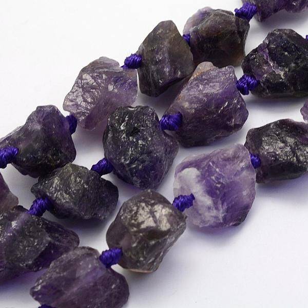 Natural Amethyst Beads Strands