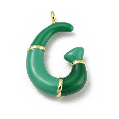 Brass Enamel Pendants