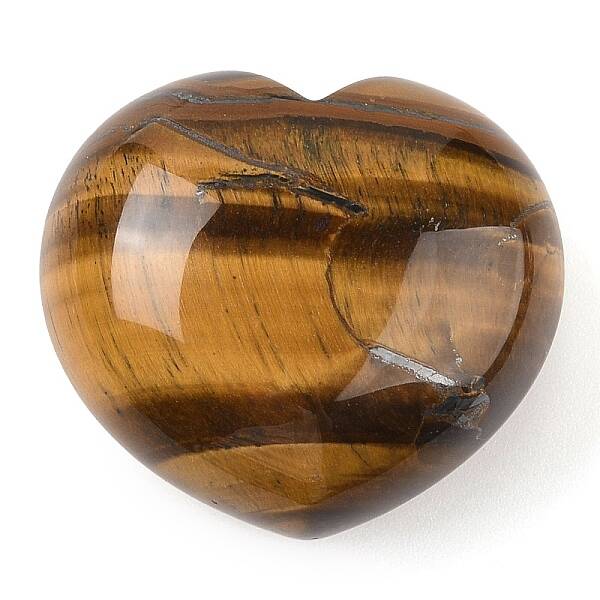 Natural Tiger Eye Thumb Massage Stone
