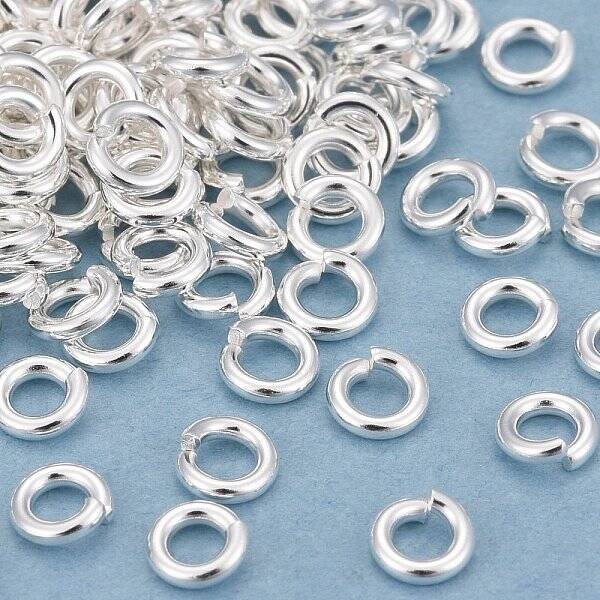 Rack Plating Brass Jump Rings