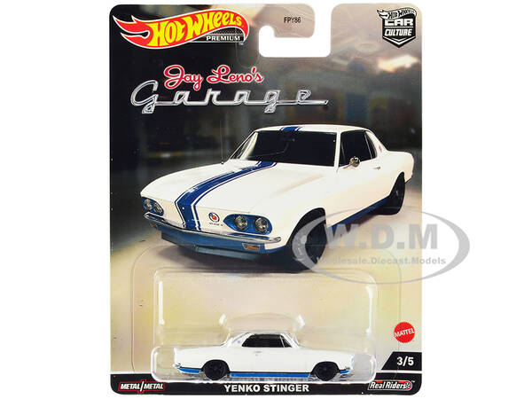 1966 Chevrolet Corvair Yenko Stinger White with Blue Stripes \