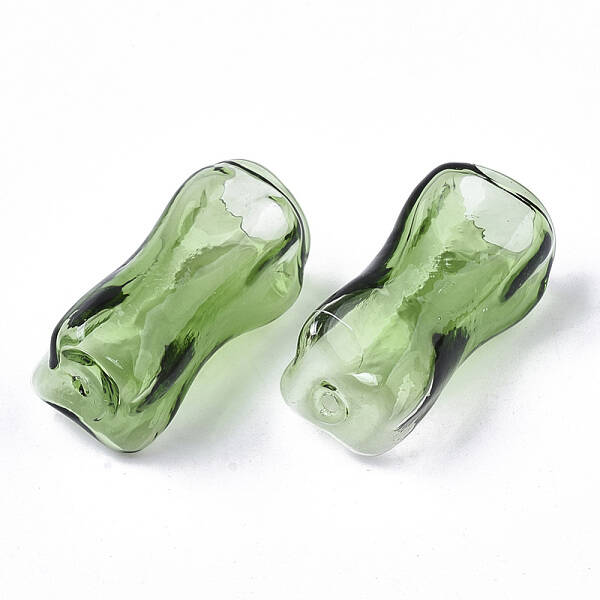 Semi-manual Blown Glass Bottles