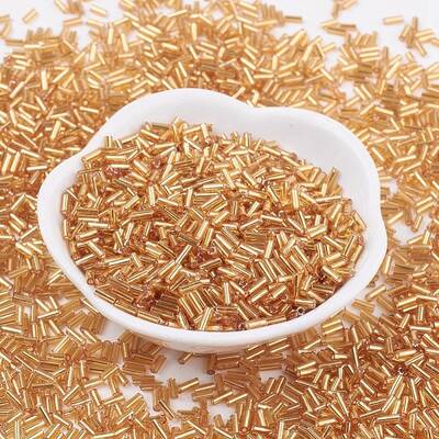 Glass Bugle Beads