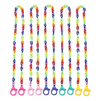 Personalized Acrylic Cable Chain Necklaces