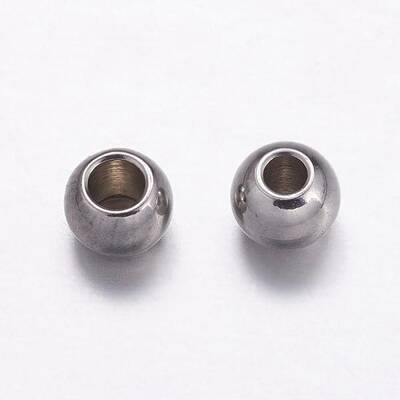 Tarnish Resistant 304 Stainless Steel Spacer Beads