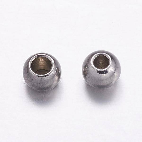Tarnish Resistant 304 Stainless Steel Spacer Beads