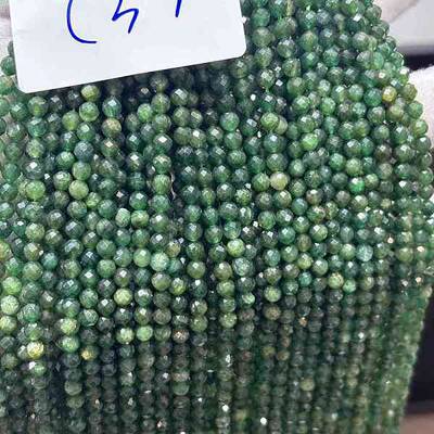 Natural Fuchsite Beads Strands